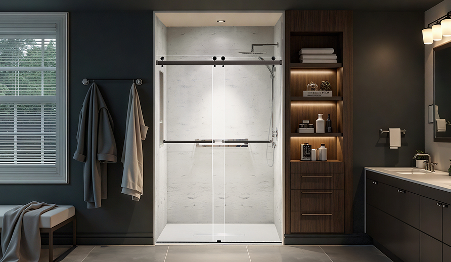 Samuel Mueller bathroom craftsmanship detail