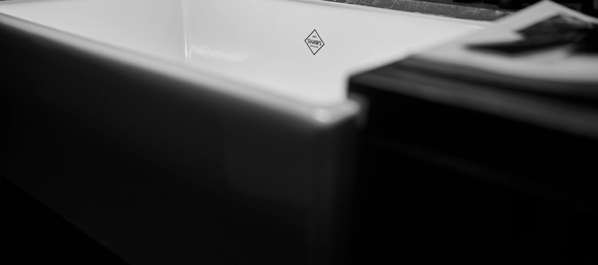 Shaws fireclay sink